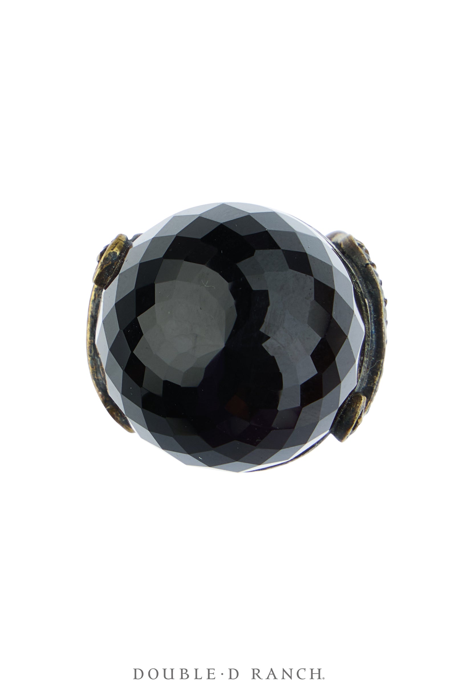 Ring, Statement, Black Obsidian, Hallmark, Contemporary, 2120