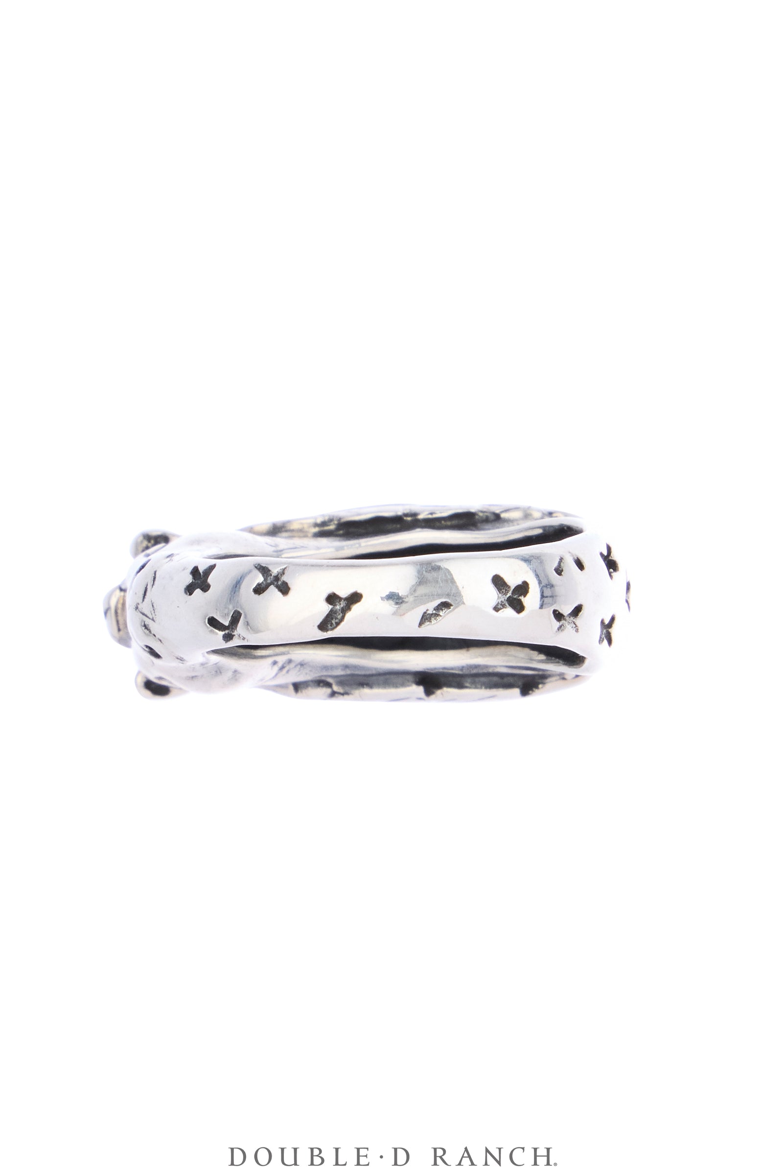 Ring, Dian Malouf, Sterling Silver, Hallmark, Contemporary, 2145
