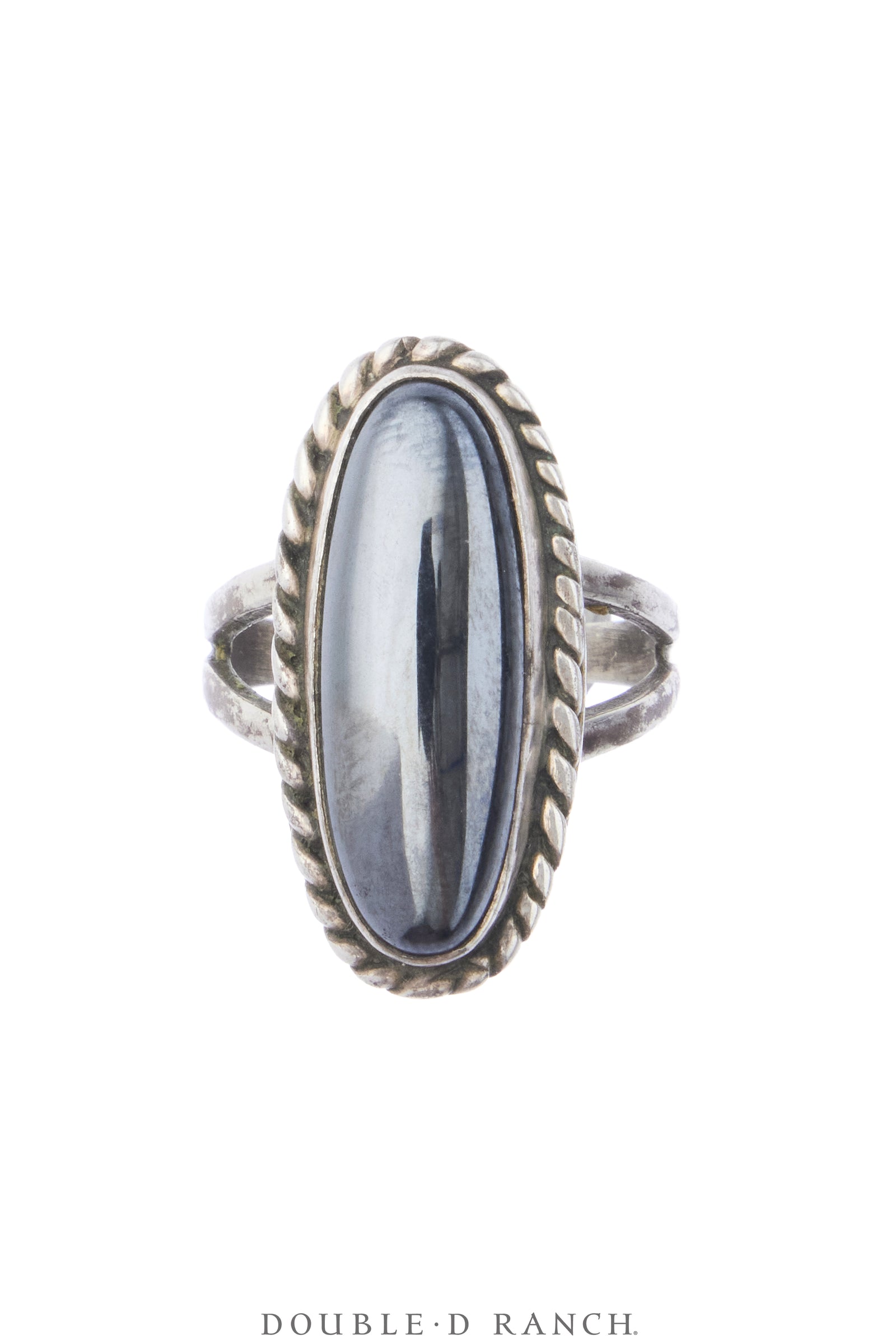 Ring, Natural Stone, Onyx, Hallmark, Vintage, 2172