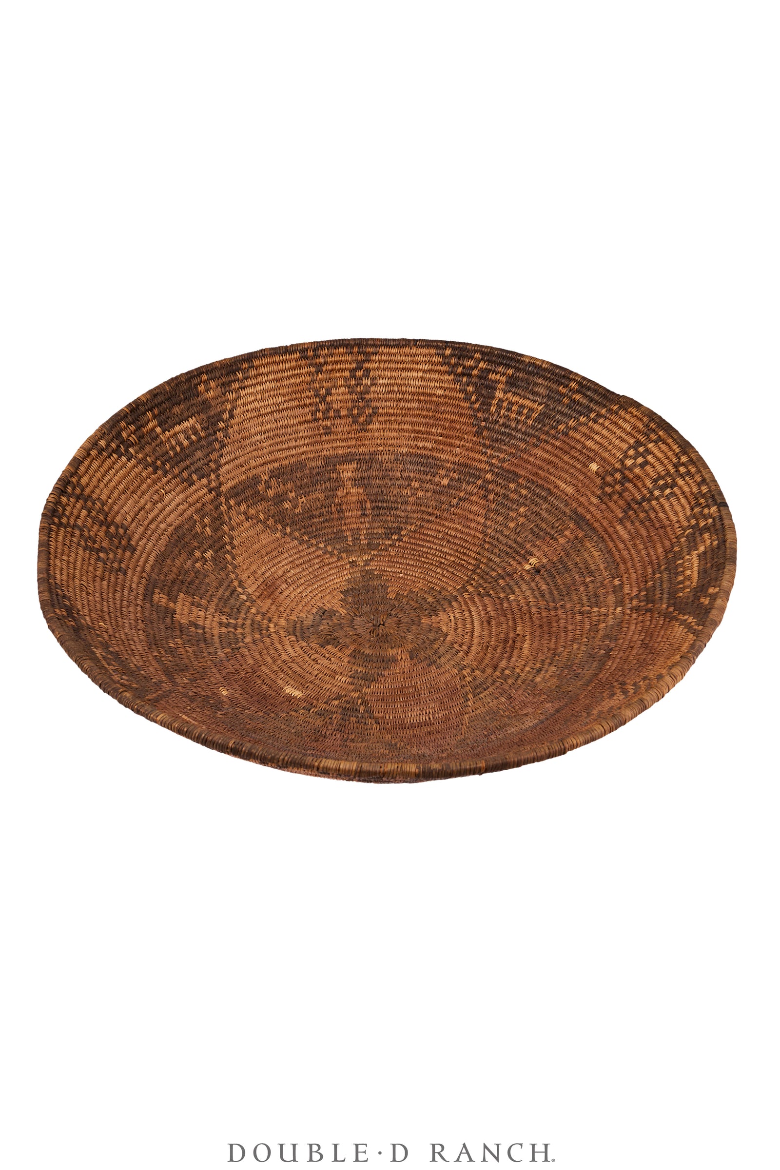Miscellaneous, Basket, Bowl, Apache, Figural, 16" Vintage Early, 1353