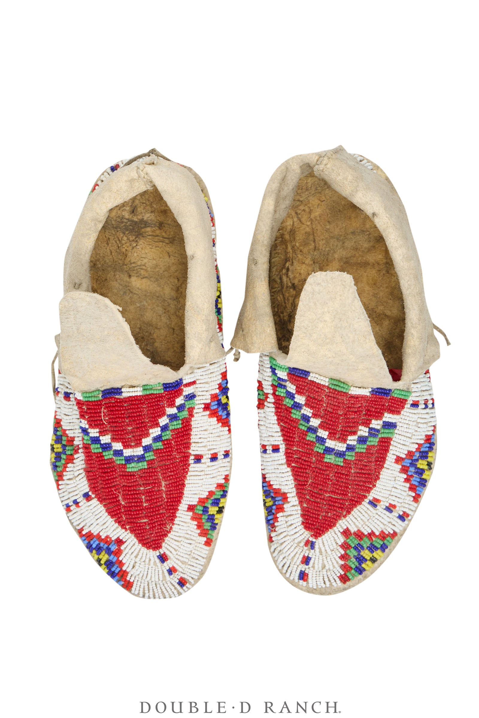 Miscellaneous, Artifact, Moccasins, Beaded, Northern Plains, Vintage, 1409