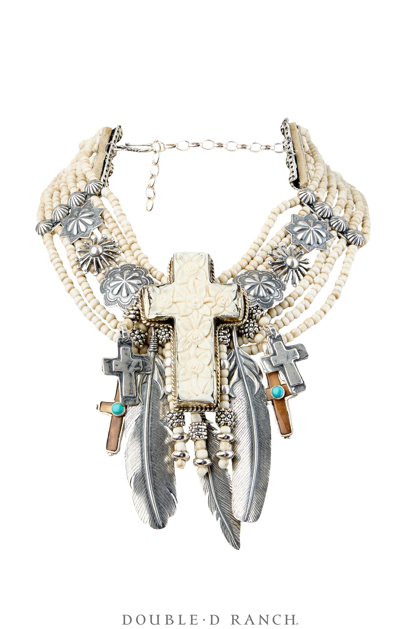 Necklace, Mummy's Bundle, by Double D Ranch, Chakana, Collar, 158B