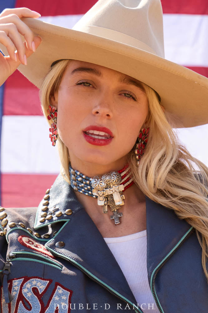 Necklace, Mummy's Bundle, by Double D Ranch, Merica, Choker, 103