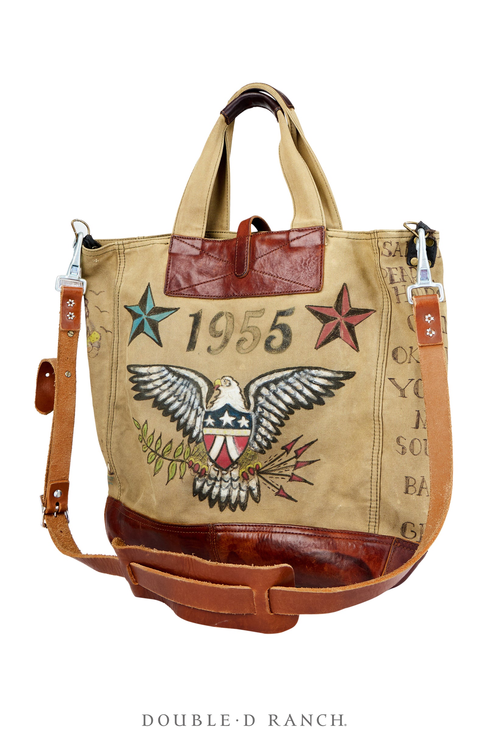 Bag, Ralph Lauren Messenger, Patriotic, Vintage, 1465