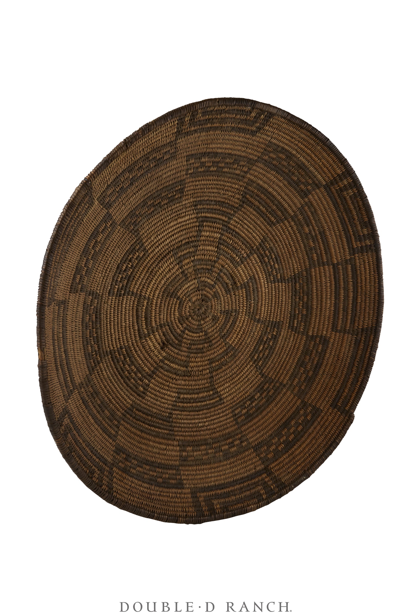 Miscellaneous, Basket, Tray, Apache, Stair Step Motifs, Antique Turn of the Century, 1377