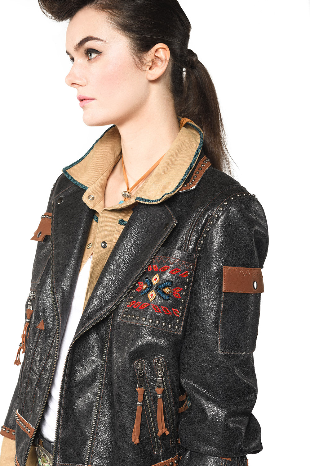 Buffalo Chase Biker Jacket