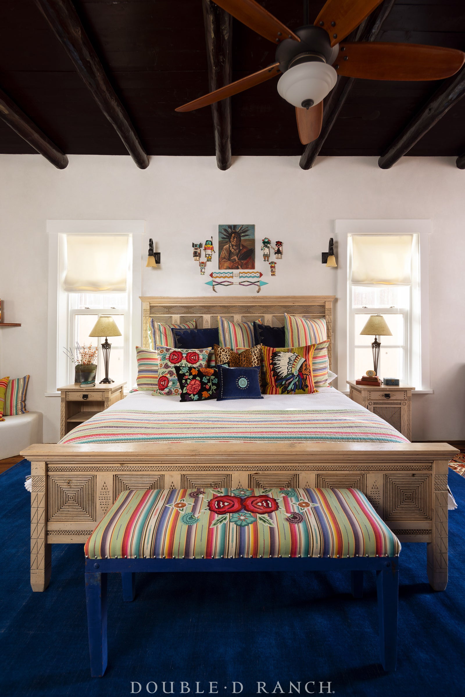 Art, Portrait, Oil on Canvas, Running Antelope, Sioux Chief, Wagener, Vintage ‘80s, 1120