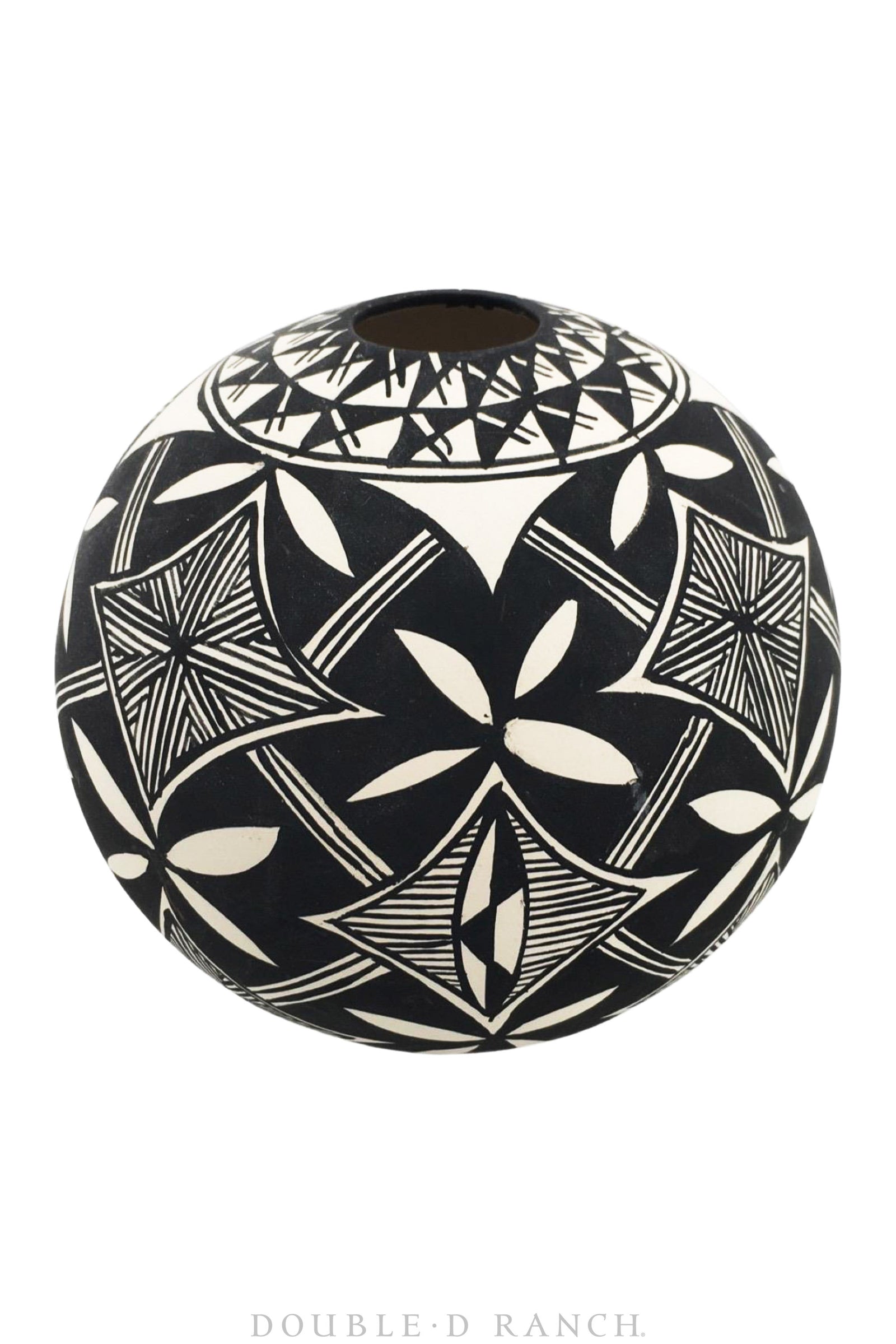 Miscellaneous, Pottery, Acoma, Pot, Signed, Vintage ‘80s, 695