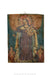 Art,  Folk, Retablo, Virgin Mary & Christ Child, Nuestra Señora del Monte Carmelo, Sotheby's Label, Vintage, Estate, 1122