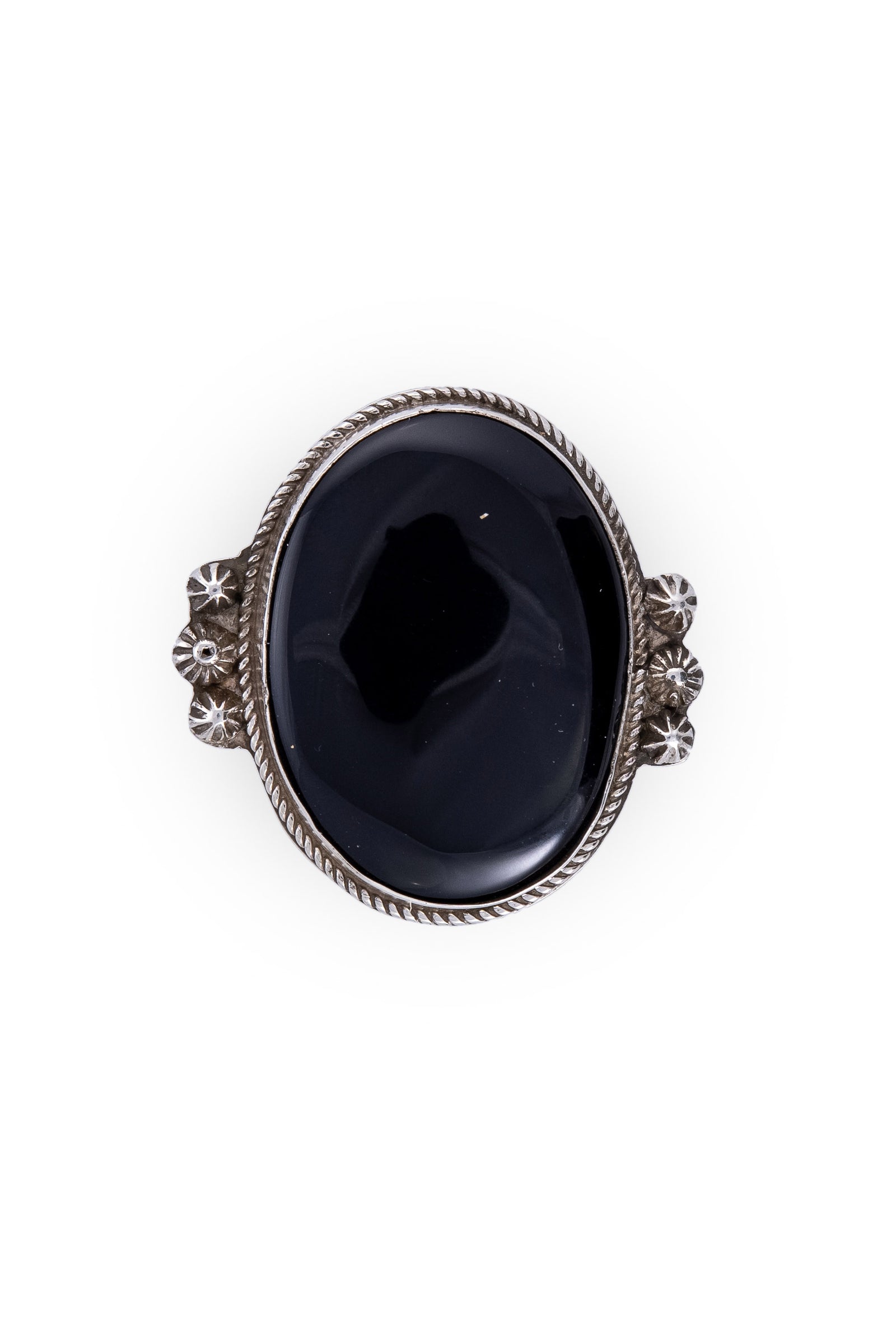 Ring, Onyx, Single Stone, Hallmark, 644