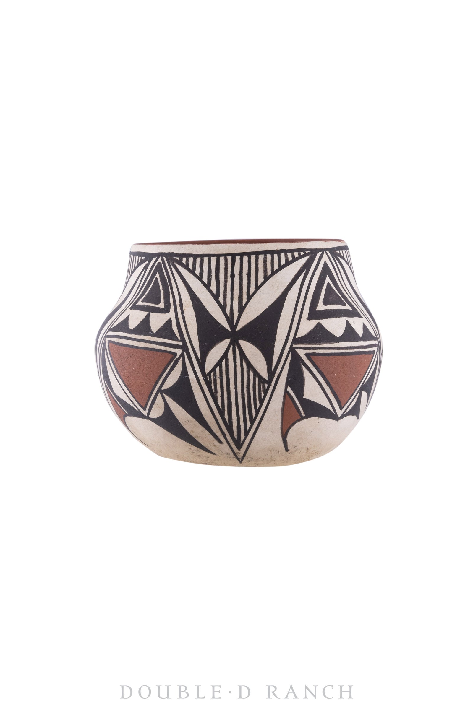 Miscellaneous, Pottery, Bowl, Acoma, Vintage, 563