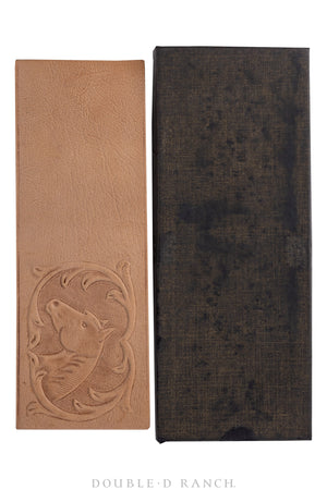 Bag, Wallet, Tooled Leather, Horse Profile, New Vintage, 1044