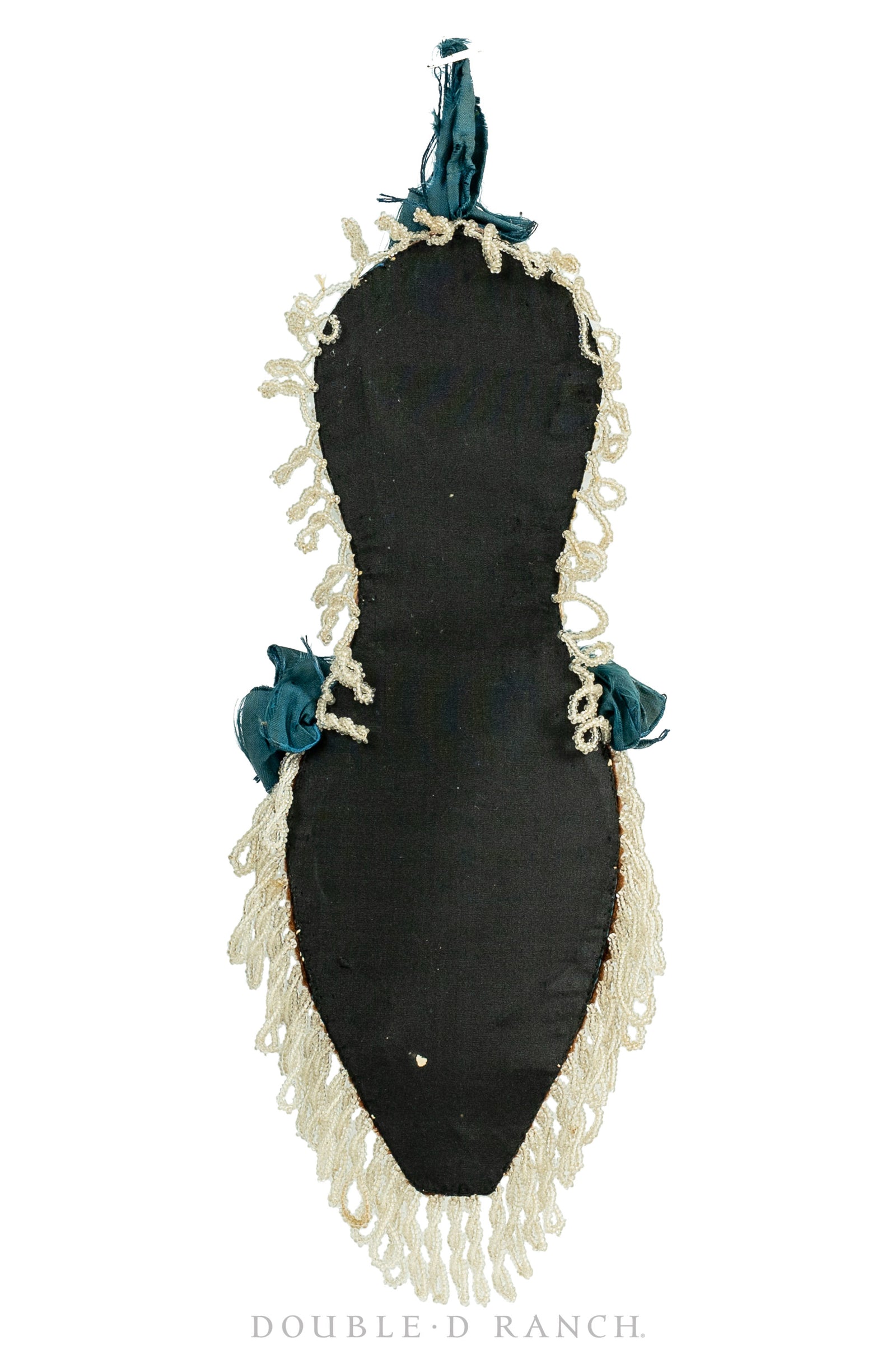 Whimsey, Wall Pocket, Slipper, Fine Beading, Vintage, Turn of the Century, 313