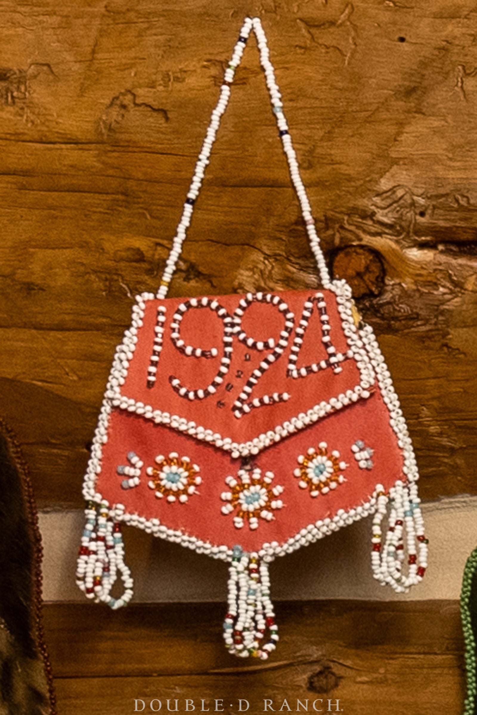 Whimsey, Beaded, Purse, Plate, "1924", Tassels, Vintage, 216