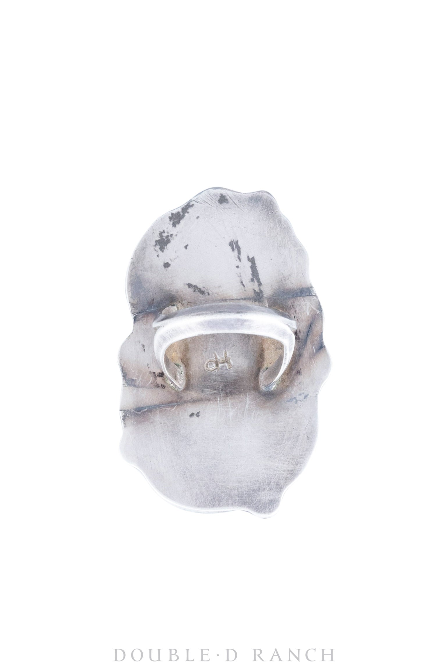 Ring, Turquoise, Feather Applique, Hallmark, Vintage, 995