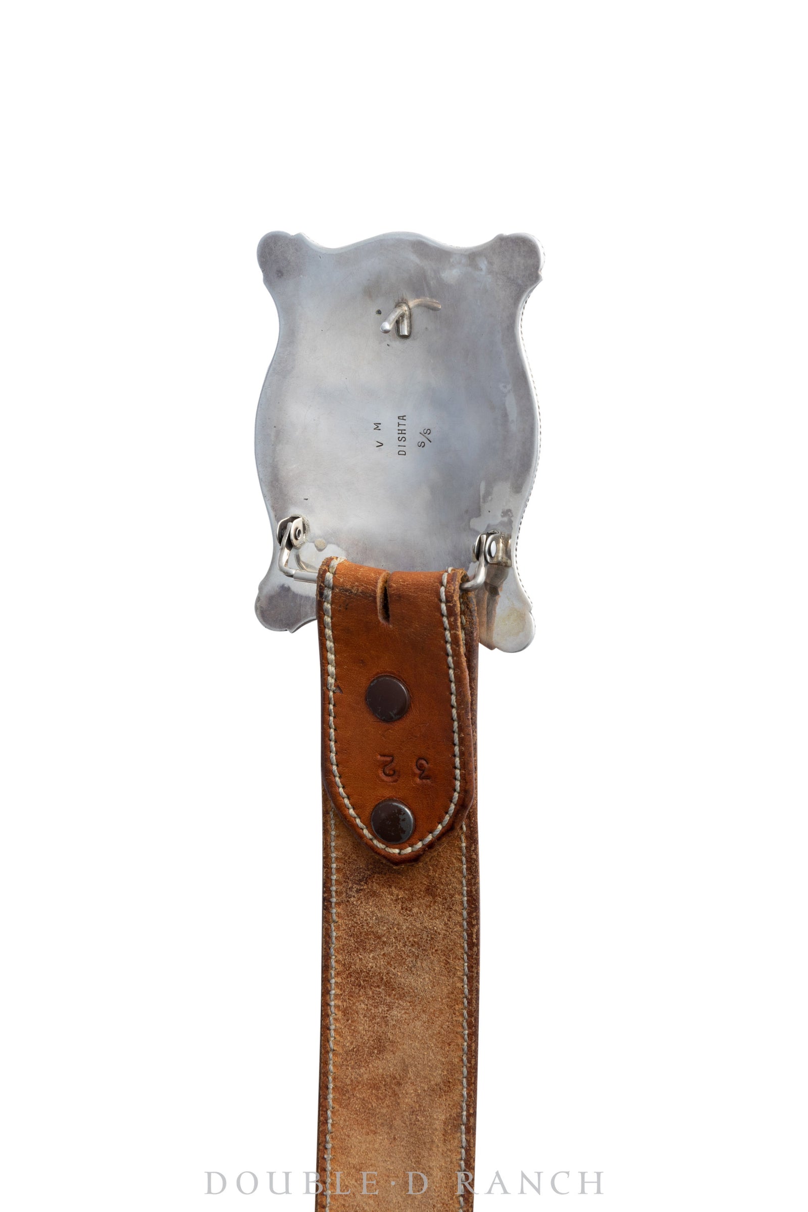 Belt & Bolo Set, Inlay, Conestoga wagon, Dishta, Vintage, 1631