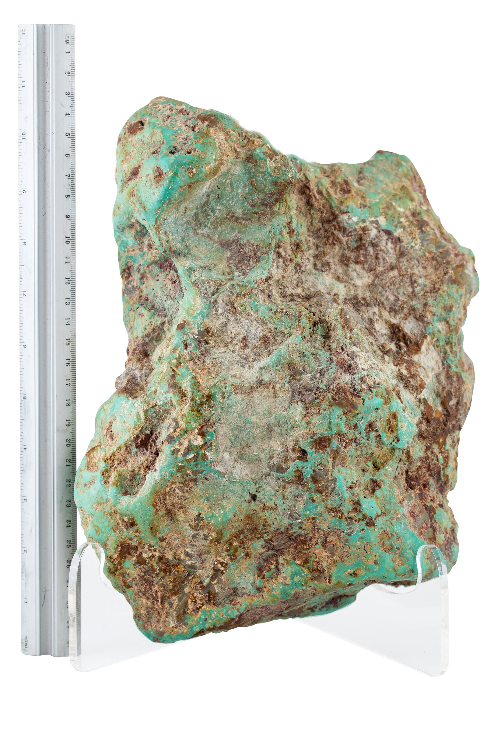 Miscellaneous, Natural Tyrone Turquoise Rough Speciment, 20, 412 Carats, 206