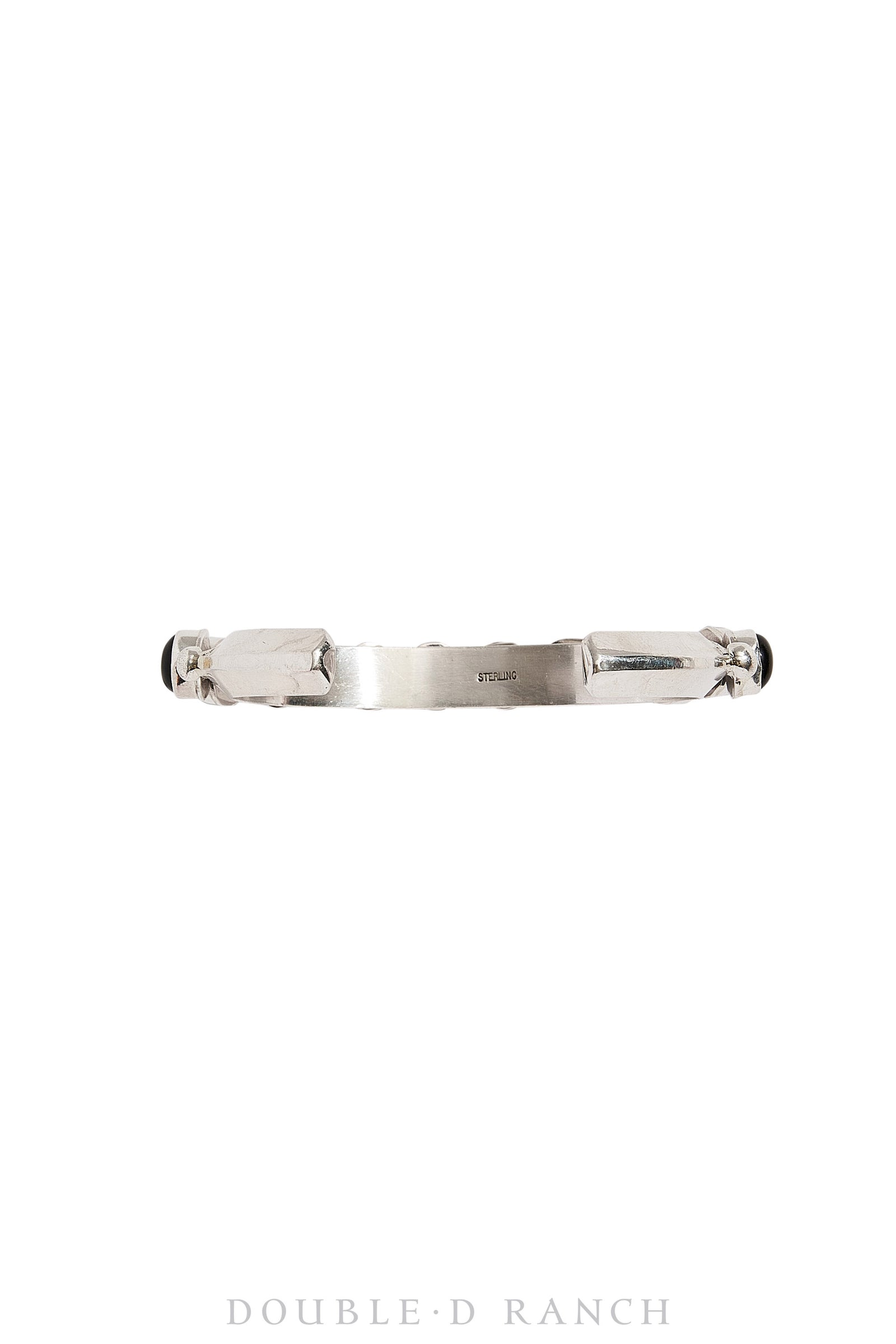 Cuff, Onyx, Row, 10 Stone, Hallmark, Contemporary, 3190