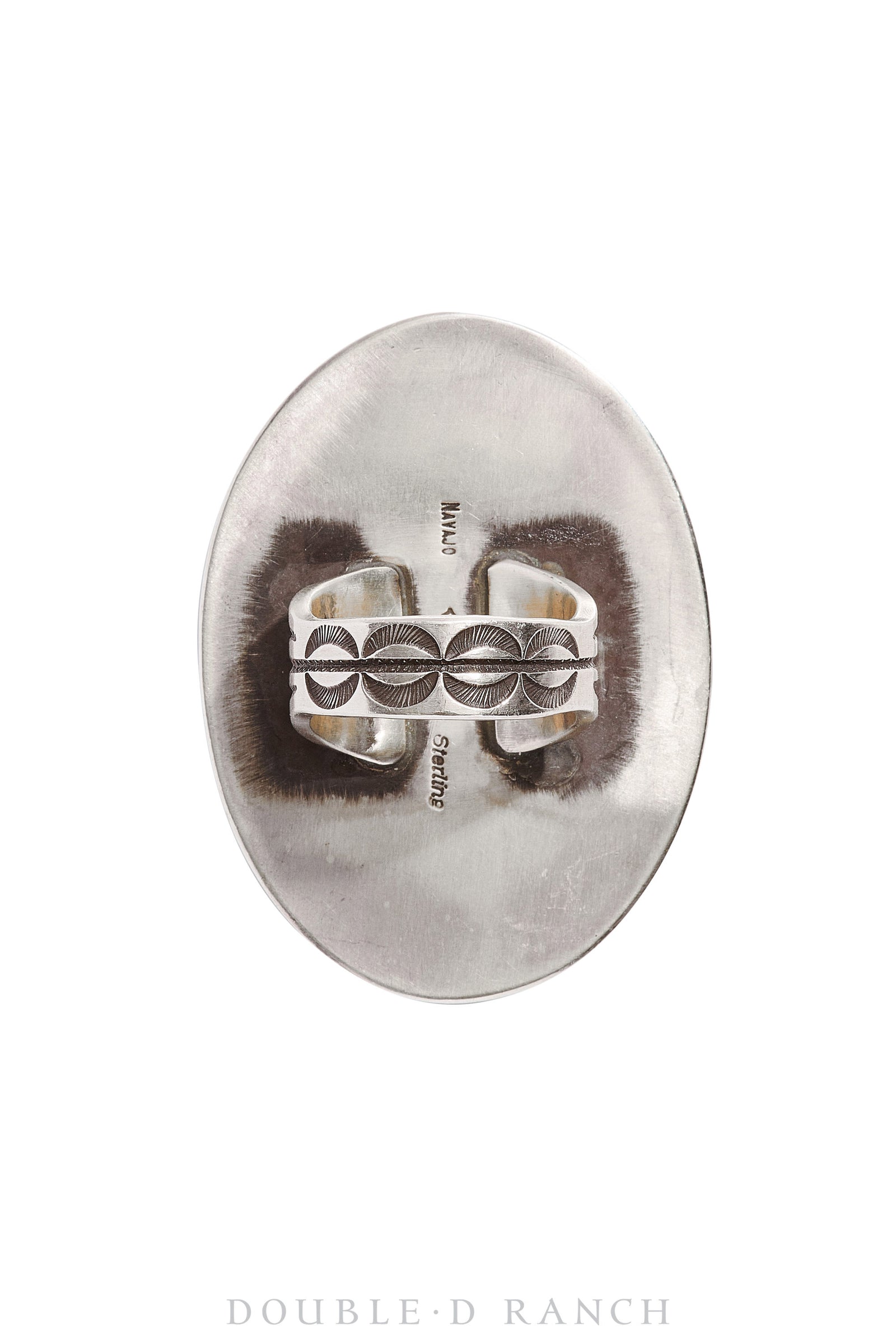 Ring, Concho, Sterling Silver, Hallmark, Contemporary, 1112