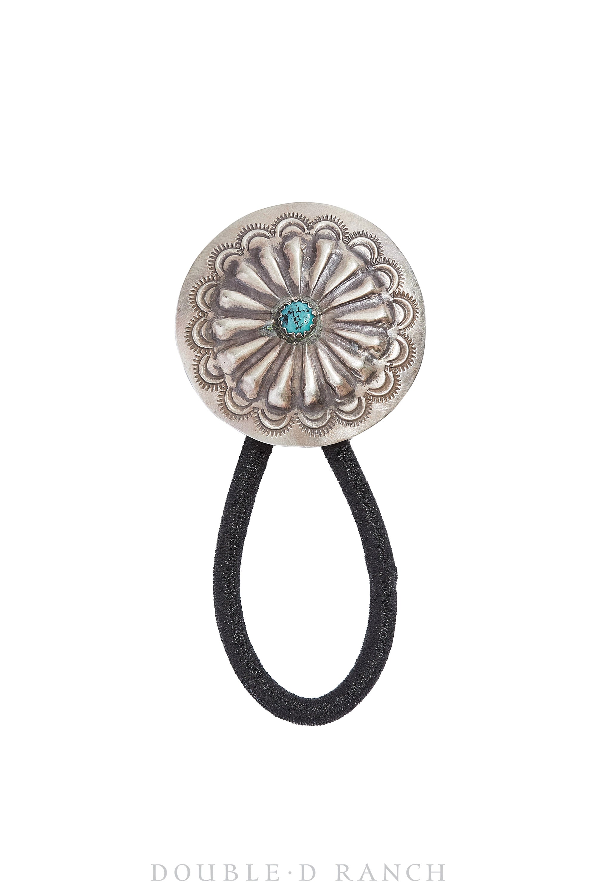 Miscellaneous, Hair Tie, Concho, Turquoise, 388