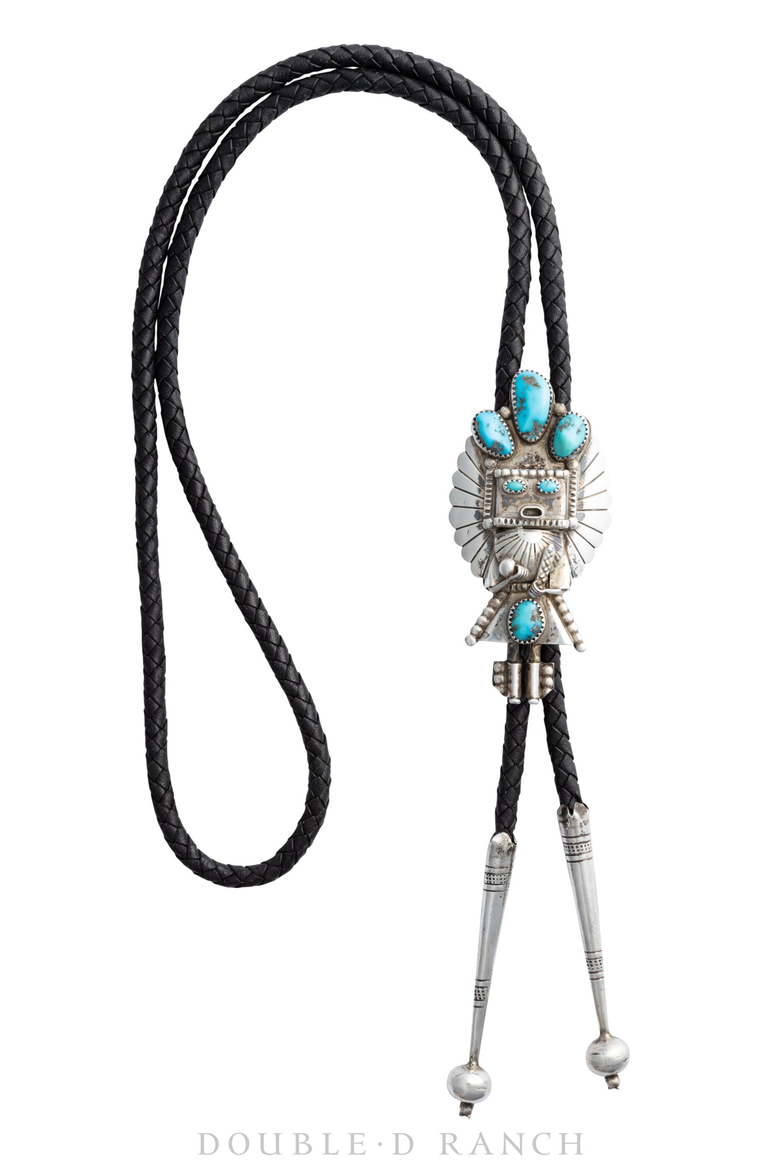 Bolo, Kachina, Turquoise, Hallmark, Vintage, 1697