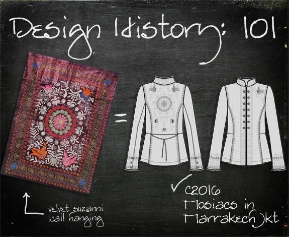 Design History 101: Mosiacs in Marrakech Jacket