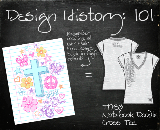 Design History 101: Notebook Doodle Tee