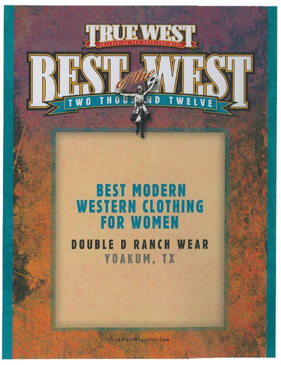We're Honored! Thanks True West Magazine!
