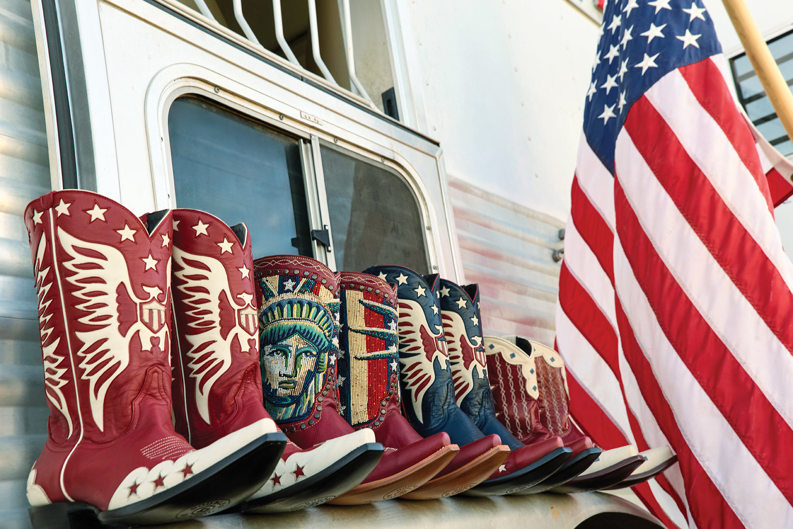 LET’S ‘KICK’ OFF THE SUMMER, NU PATRIOT COLLECTION BOOTS