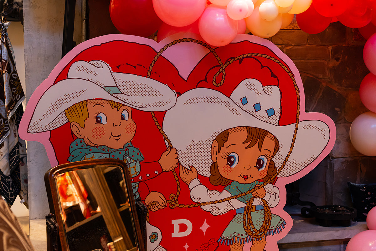 Cowgirls and Cupid Valentines Day Party in the Fort Worth Stockyards.