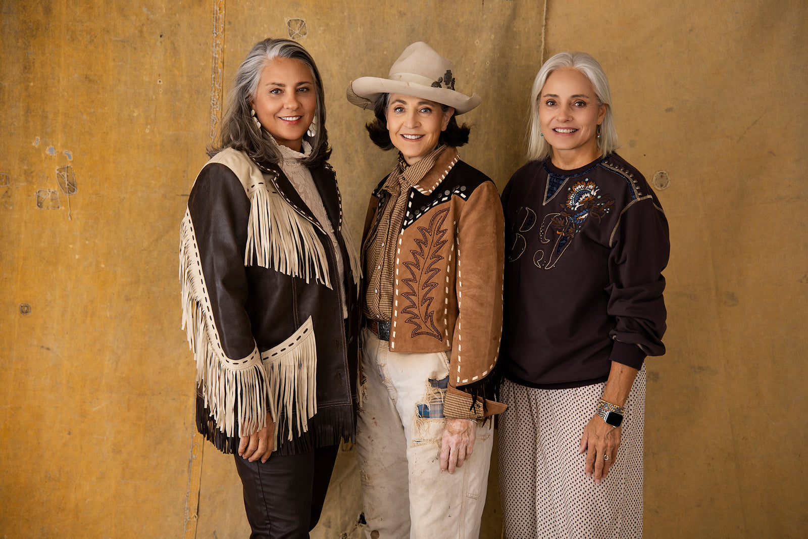 Audrey, Cheryl, and Hedy styled in their Wash House favorites! 