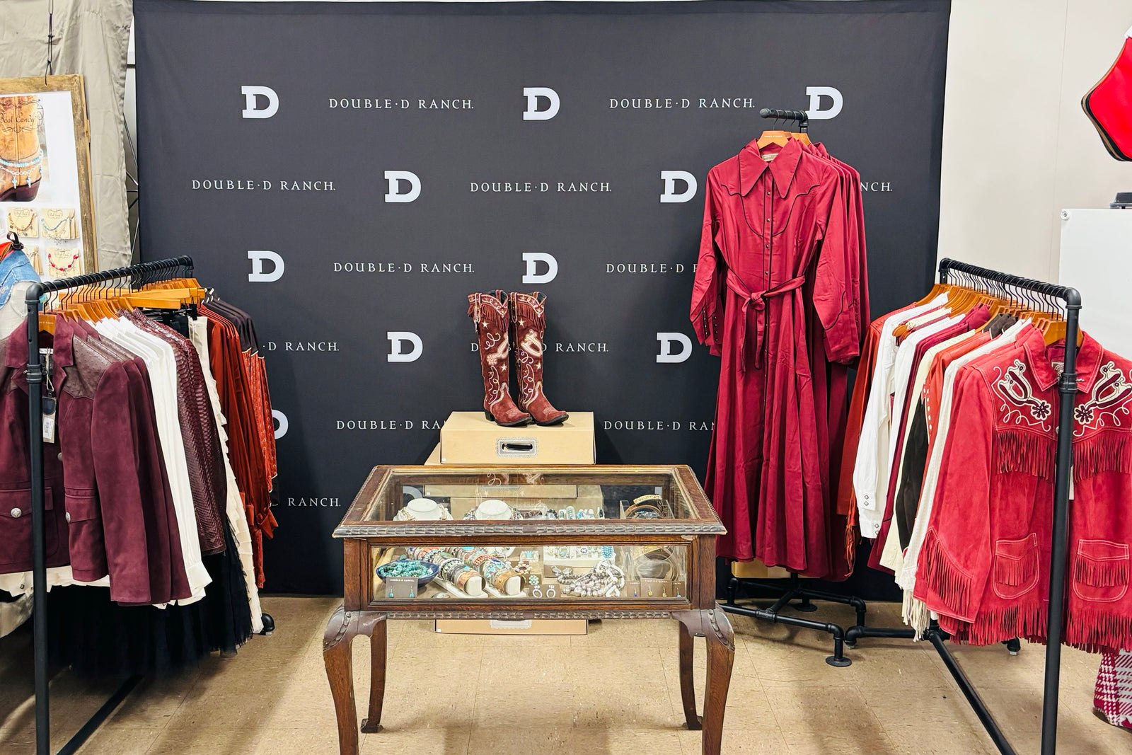 Double D Ranch Pop Up booth at the 60th Annual Aggie Mom's Fundraiser