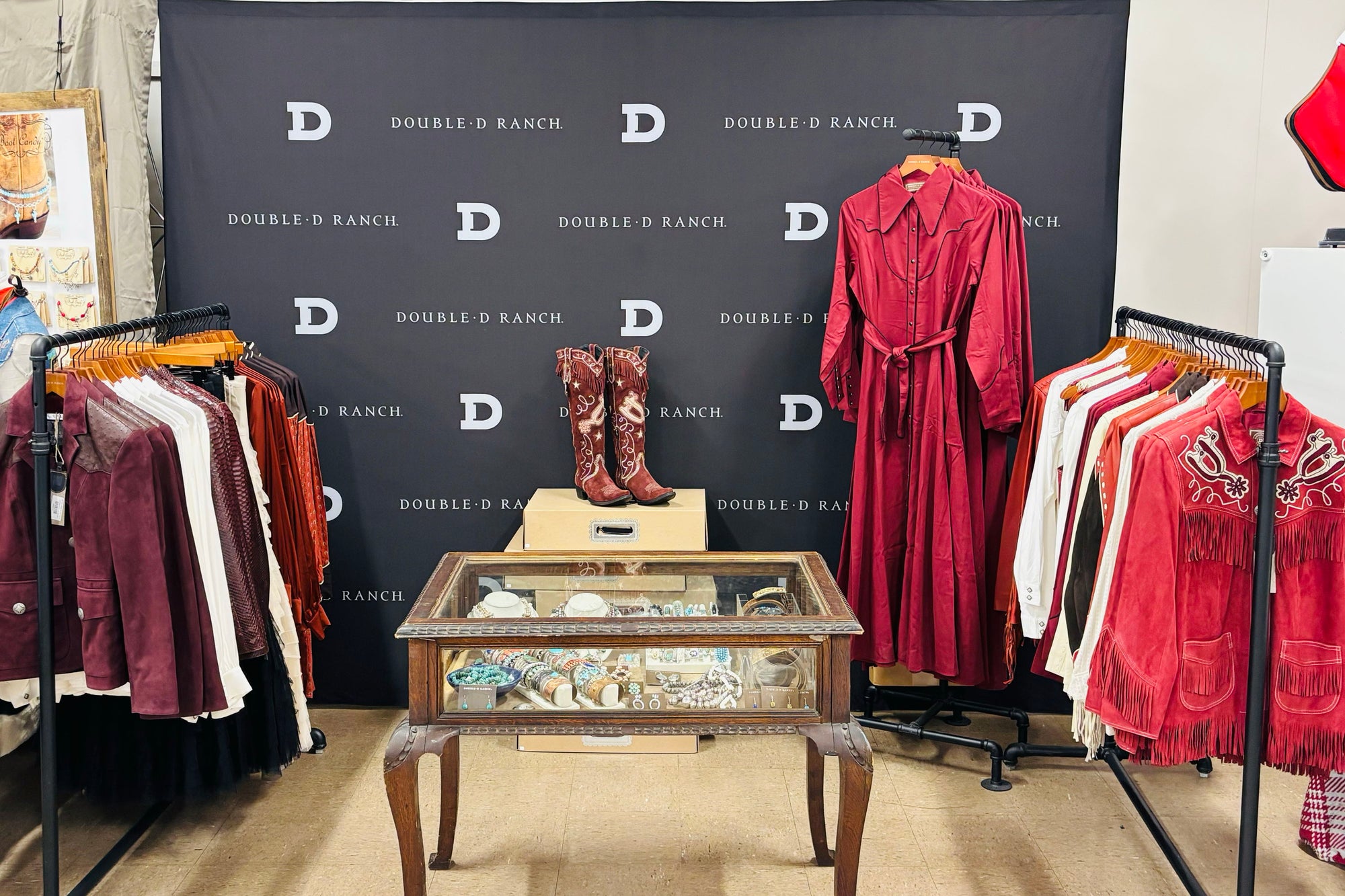 Double D Ranch Pop Up booth at the 60th Annual Aggie Mom's Fundraiser