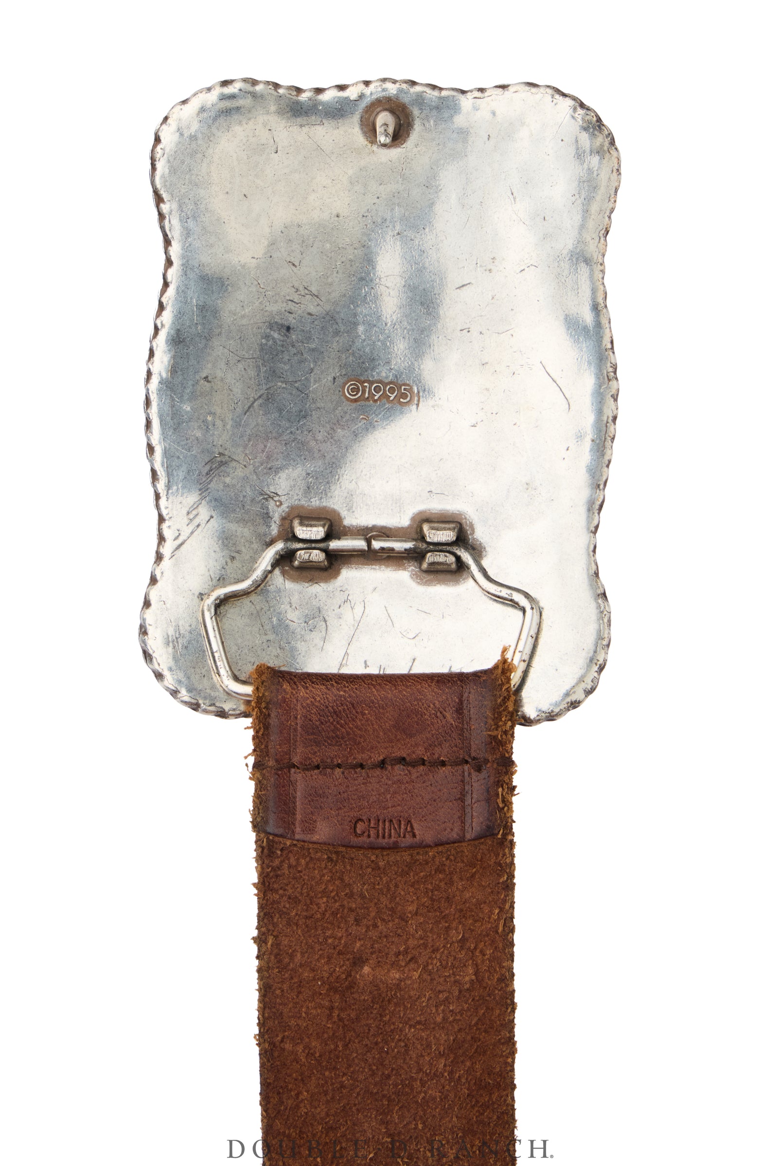 Belt, A Vintage, Buckle Kitsch, Western, Longhorn, Hallmark, Vintage, 1379