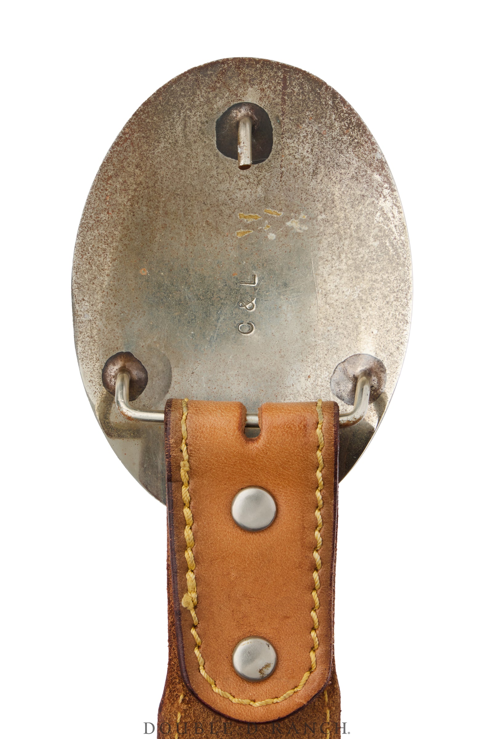 Belt, A Vintage, Buckle, Chip Inlay, Bronc Rider, Hallmark, Vintage, 1380