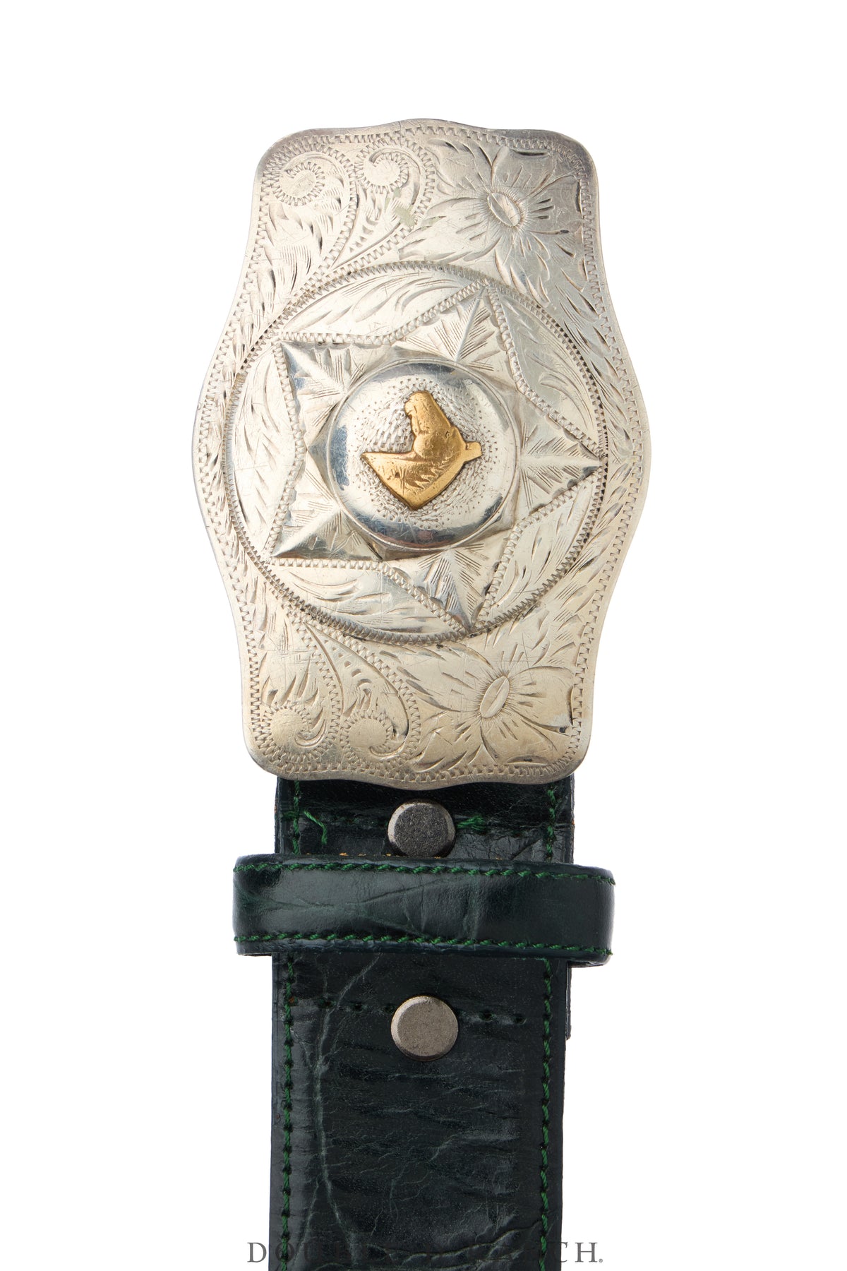 Belt, A Buckle, Western, Horse Profile, Hallmark, Vintage late ‘40s, 1277