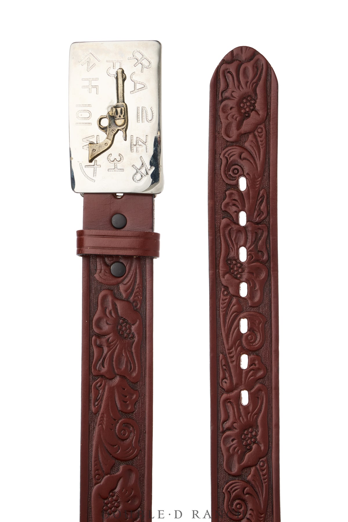 Belt, A Vintage, Buckle Kitsch, Pistols & Brands, Vintage, 1312