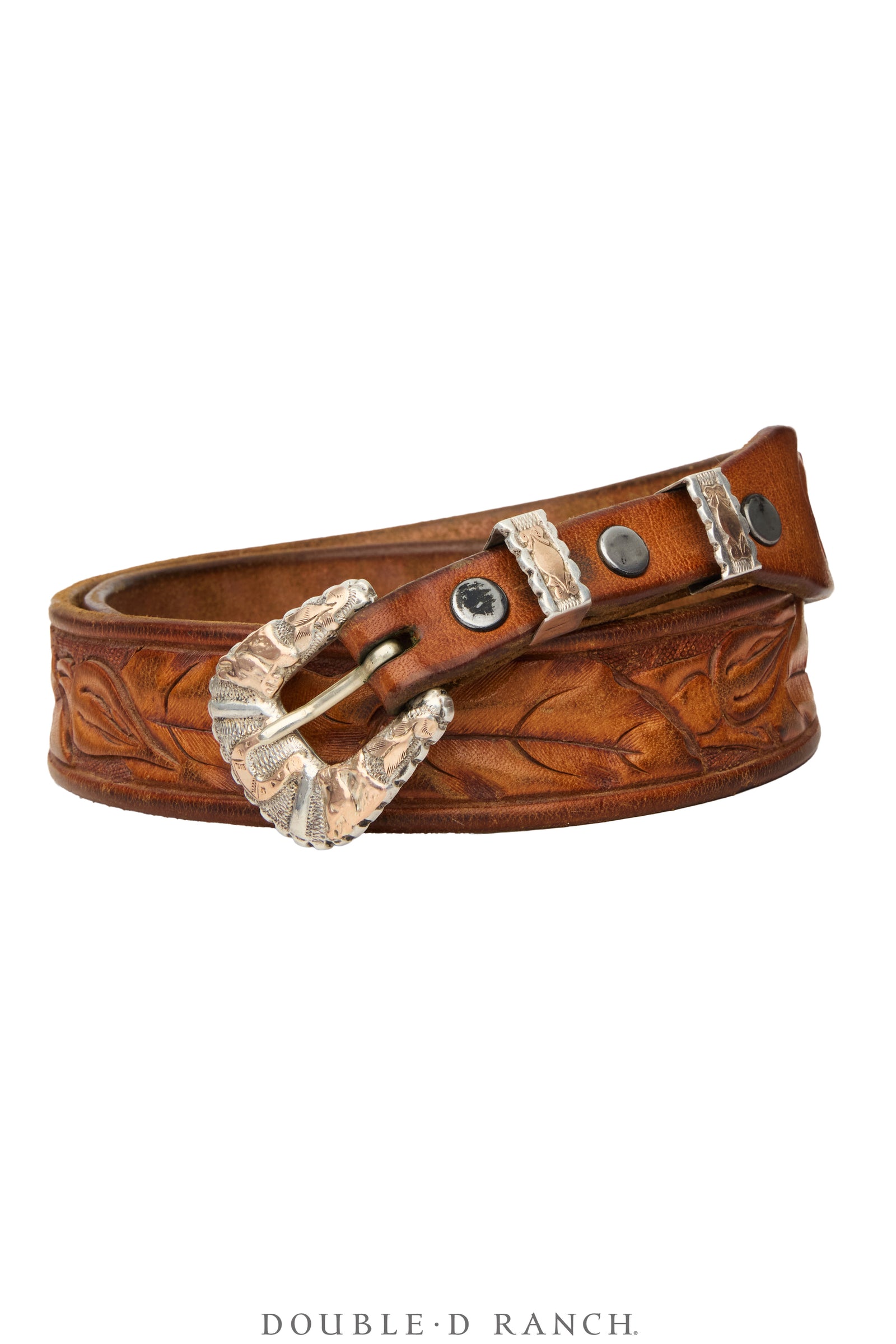 Belt, A Vintage, Buckle, Ranger, Sterling Silver, Hallmark, Vintage, 1382