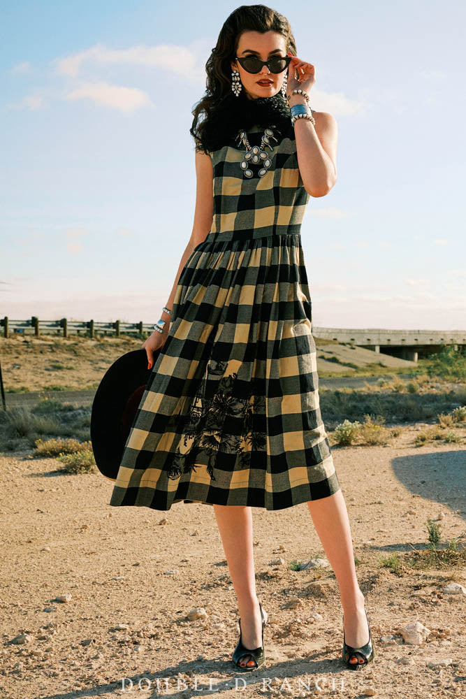 Dress, Lease Lady Plaid / 1X