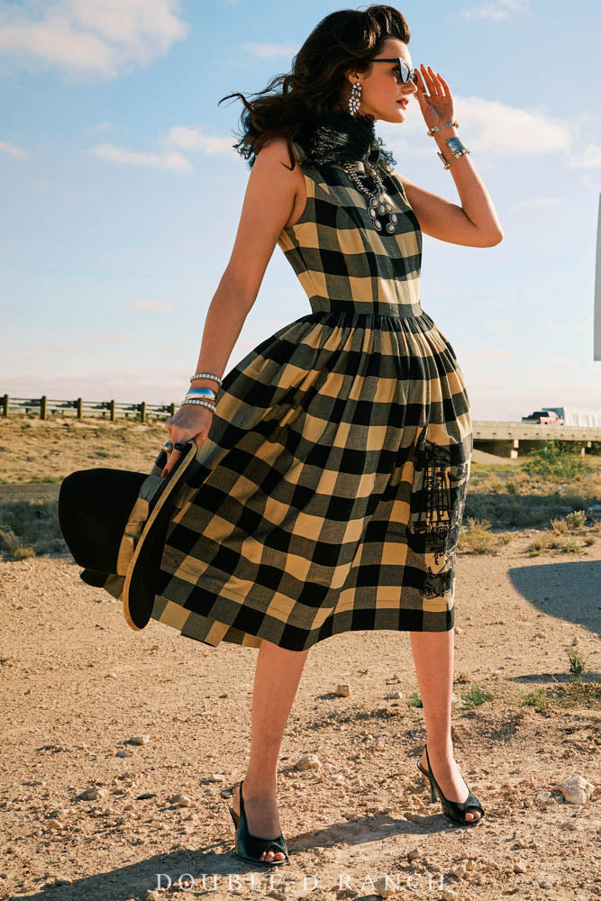 Dress, Lease Lady Plaid / 1X