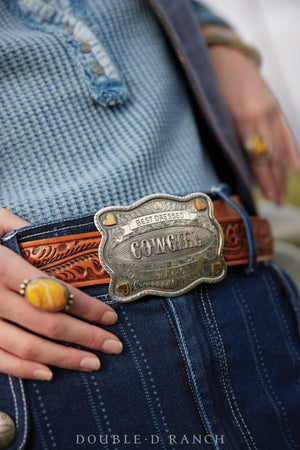 Belt, Buckle, Western, "Best Dressed Cowgirl," Contemporary, 472