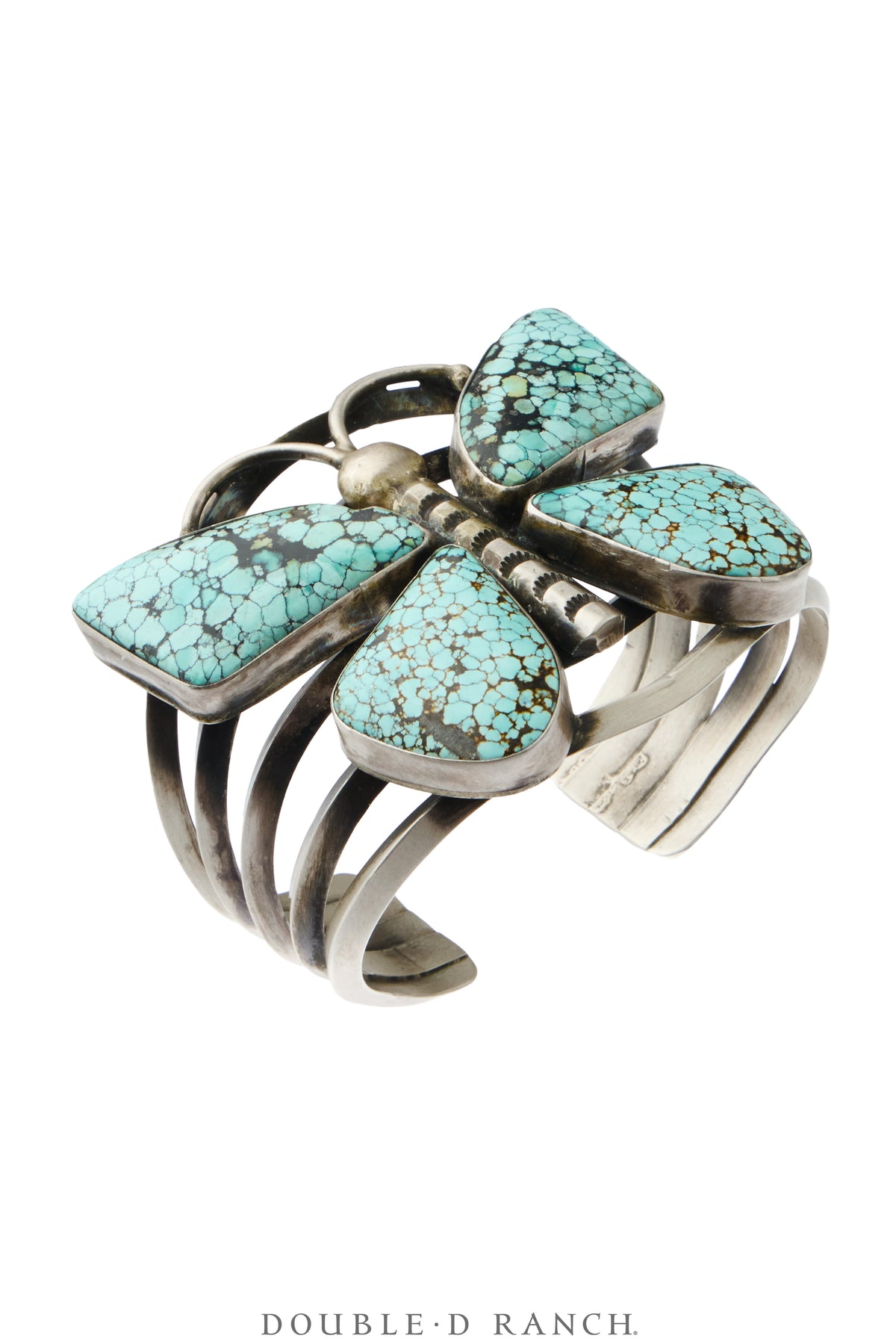 Cuff, Novelty, Turquoise, Butterfly, Great Color &amp; Matrix, Hallmark, Vintage, 4392