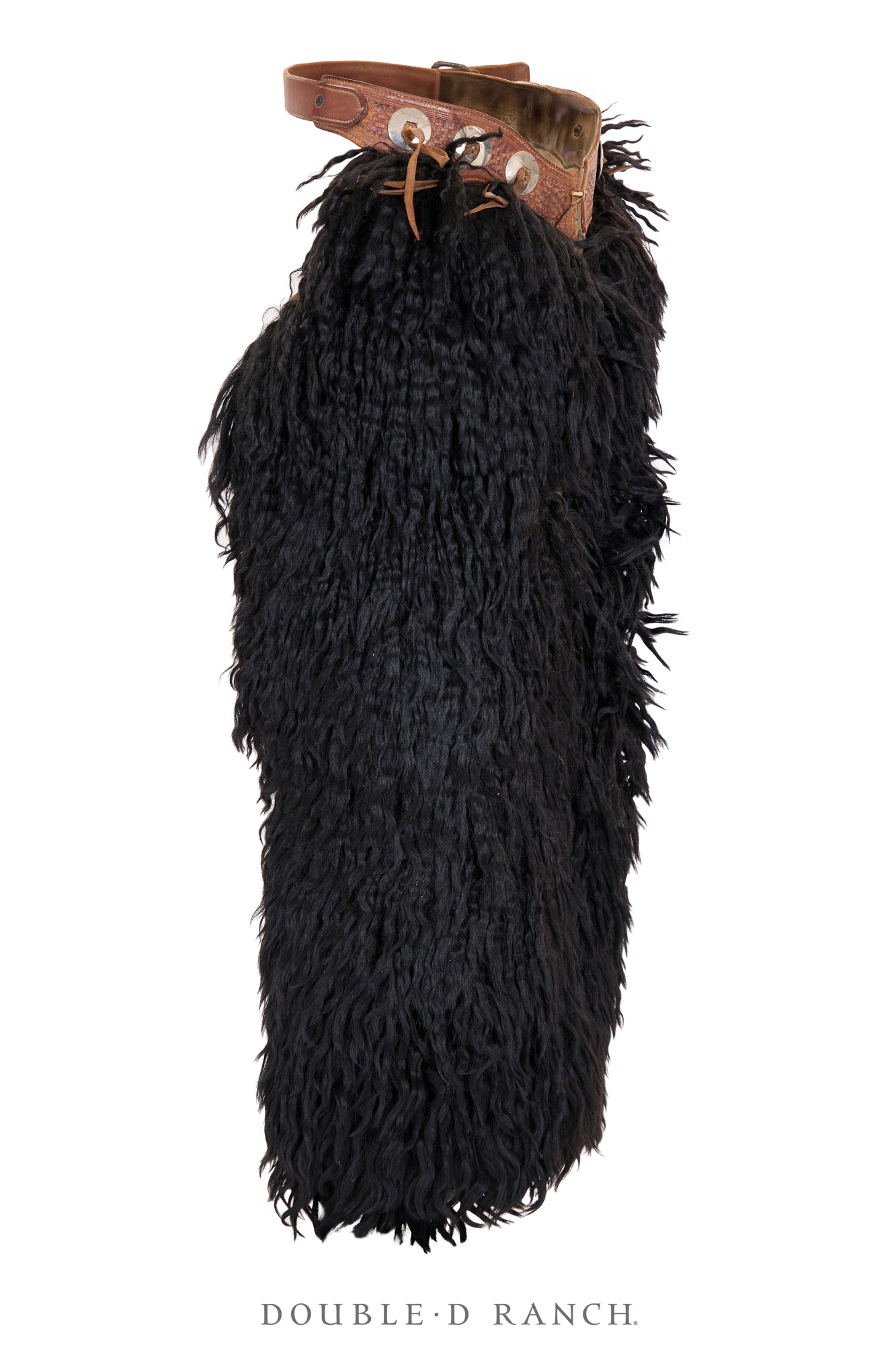 Misc. Chaps, Woolies, Tooled Leather Belt, Blake Miller, Exceptional Condition, Vintage, ‘20s, 1187