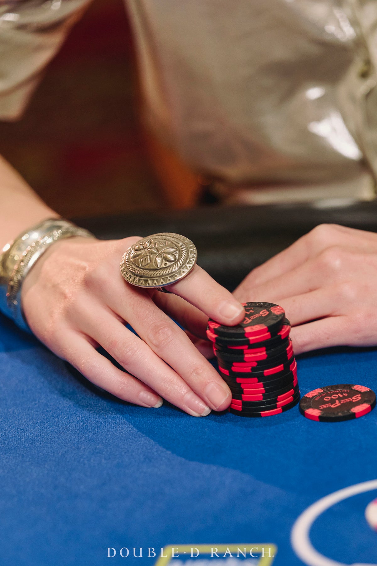 Ring, Concho, Sterling Silver, Hallmark, Contemporary, 1112