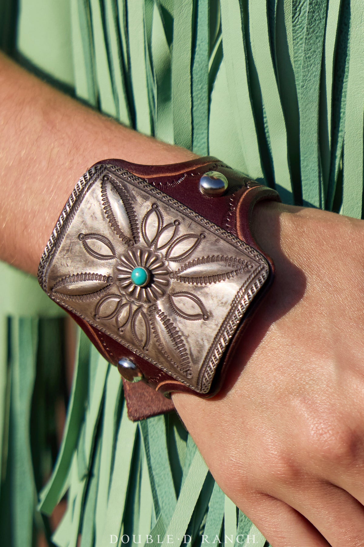 Ketoh, Stamped, Turquoise, Buffalo Hallmark, Contemporary, 3598