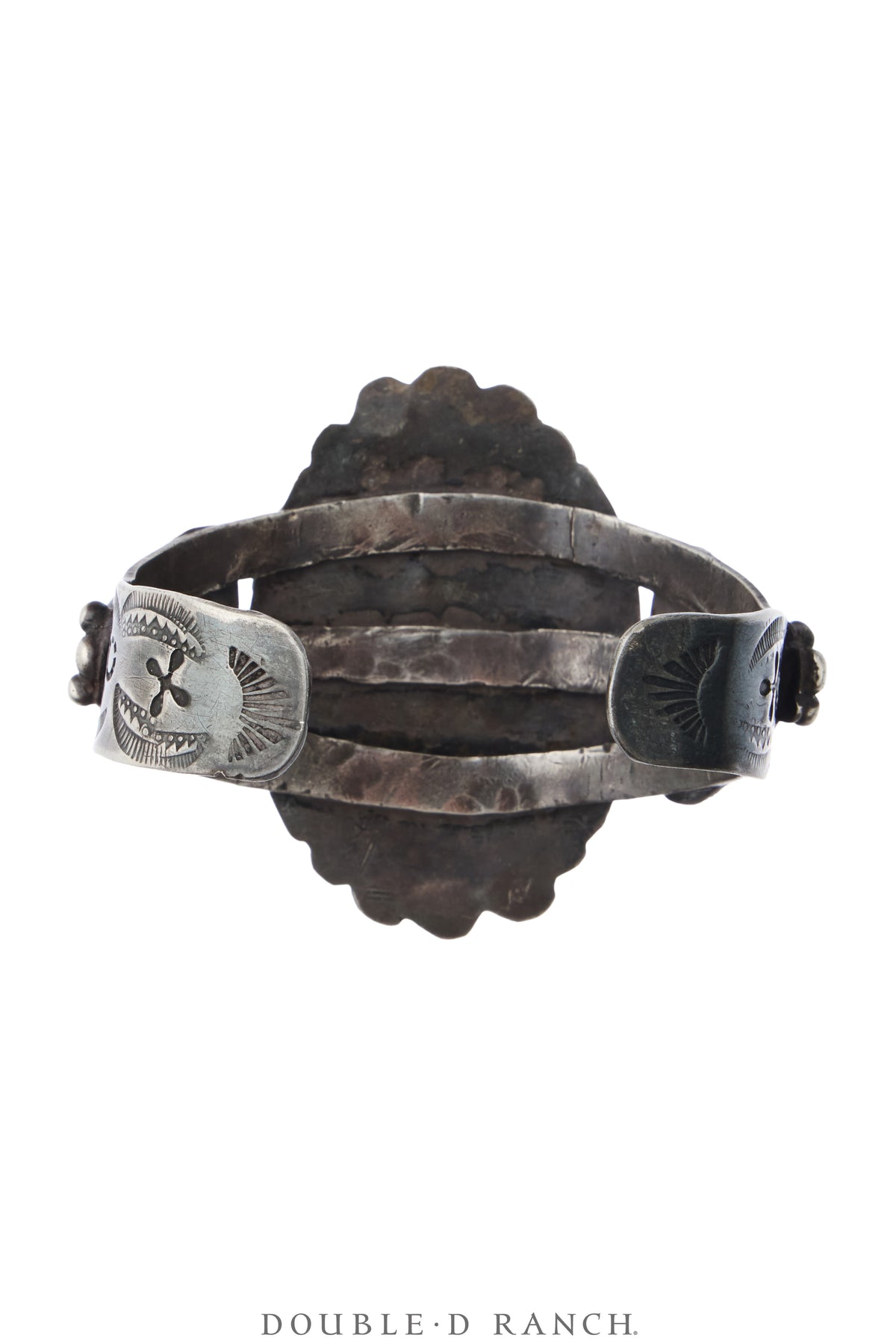 Cuff, Natural Stone, Onyx, Cameo Style, Sans Hallmark, Vintage, 4391