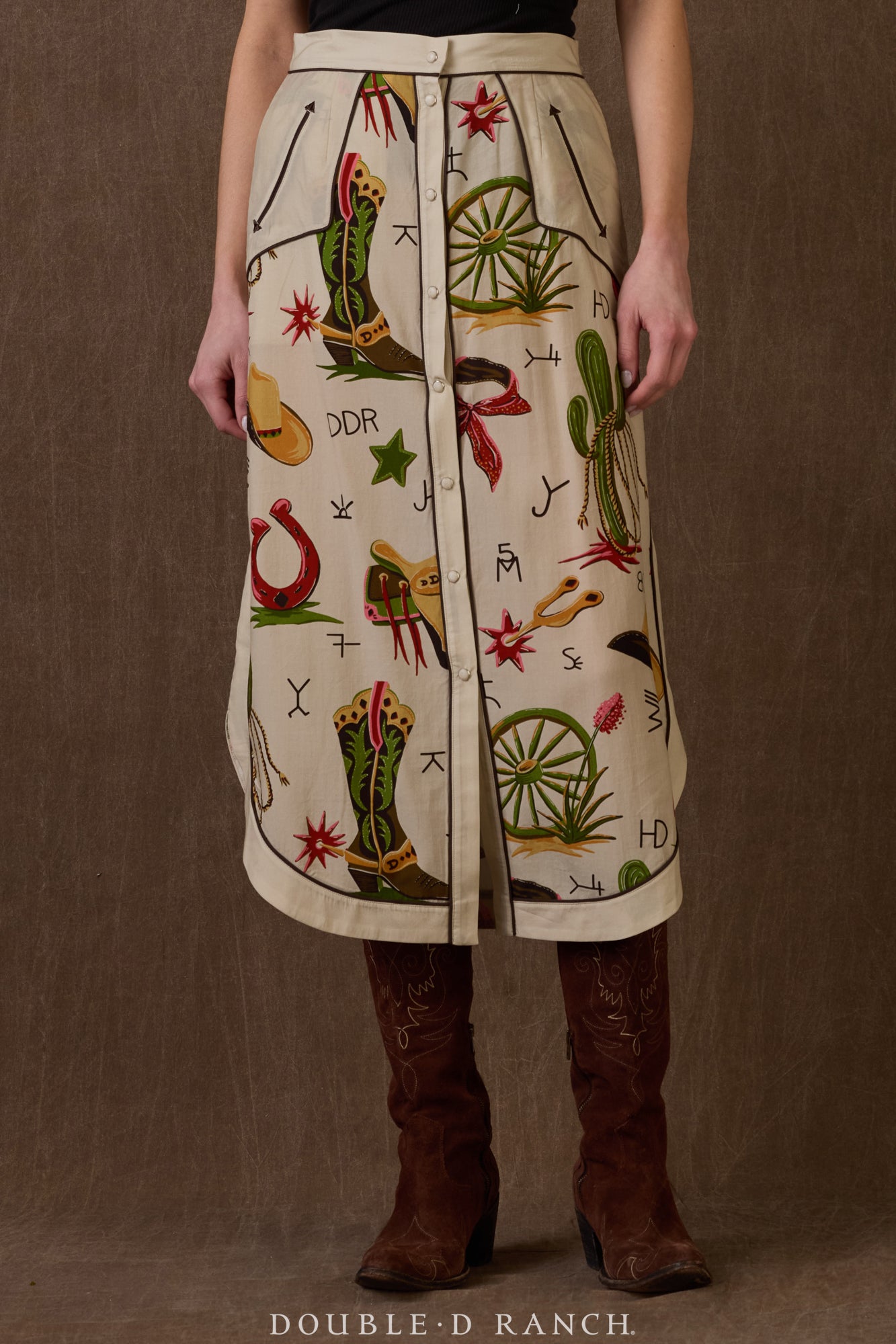 Skirt, Atomic Ranch A-Line