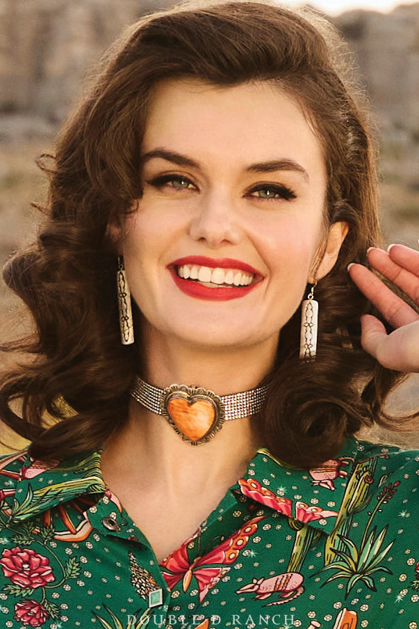 Pendant, Novelty, Red Spiny Oyster, Hallmark, New Old Stock, 1038