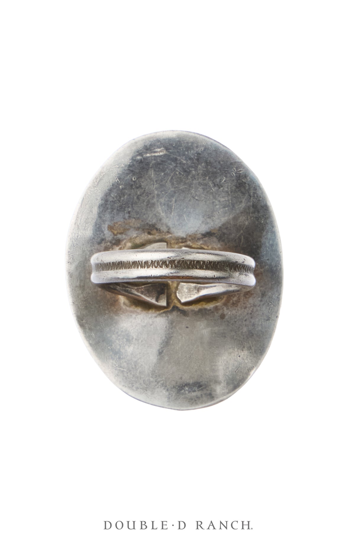 Ring, Inlay, Mother of Pearl & Other Southwest Stones, Cardinal, Sans Hallmark, Vintage ‘60s, 2184