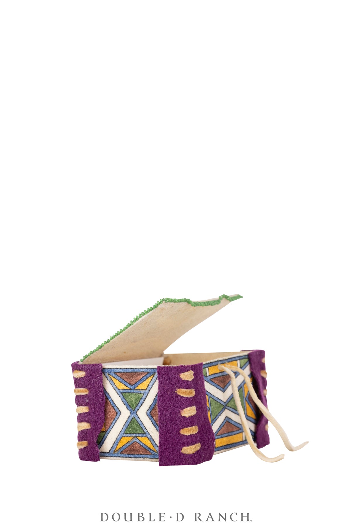 Miscellaneous, Parfleche, Debra K. Box, Pigments & Beading, Ute, Vintage 2016, 903